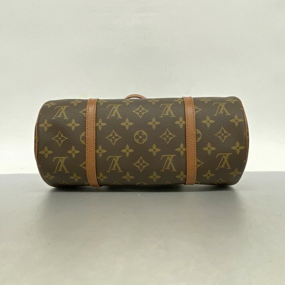 LOUIS VUITTON Handbag Monogram Papillon 30 M51385 Brown Ladies - Picture 3 of 10